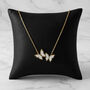 Women's Butterfly Necklace In 18k Gold, Butterfly Jewellery Gift, thumbnail 2 of 4