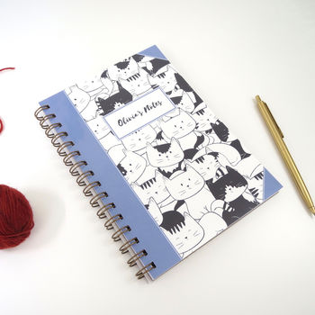 Personalised Cat Notebook, 2 of 7