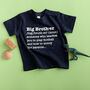 Brothers Definition T Shirt Set, thumbnail 6 of 8