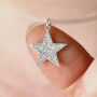 Sterling Silver Twinkling Star Necklace, thumbnail 3 of 12