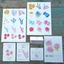 Sample Pack Original Botanical Wedding Stationery, thumbnail 1 of 10