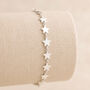 Adjustable Sterling Silver Multi Star Bracelet, thumbnail 1 of 9