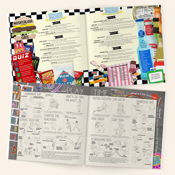 Personalised 40 Th Birthday Book 'Memory Lane', 8 of 12