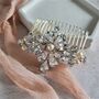 Crystal Bridal Hair Comb, thumbnail 2 of 8