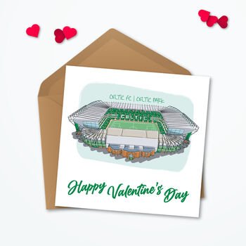Valentines Celtic Personalised Card, 3 of 5