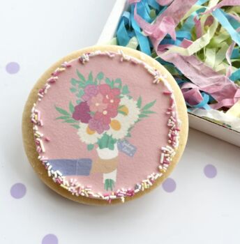 Sending Flowers Letterbox Biscuit, 2 of 2