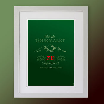 Tourmalet Cycling Print, 2 of 6