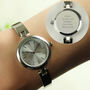 Engraved Wrist Watch Sentimental Gift For Her, thumbnail 3 of 7