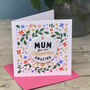 Mum You Are Blooming Amazing Card With Ceramic Keepsake, thumbnail 4 of 4