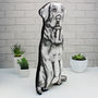 Labrador 'Molly Dog' Sofa Sculpture® Cushion, thumbnail 3 of 9