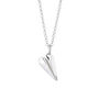 Sterling Silver Paper Plane Necklace, thumbnail 11 of 11