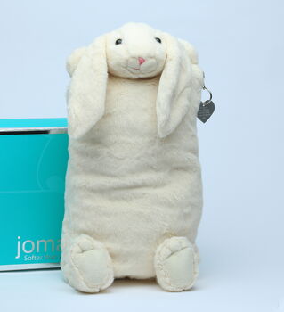 Personalised Cream Bunny Hot Water Case, Bottle Inc, 5 of 12