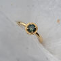 Ethically Sourced Sapphire Diamond Engagement Ring: Luz, thumbnail 1 of 5