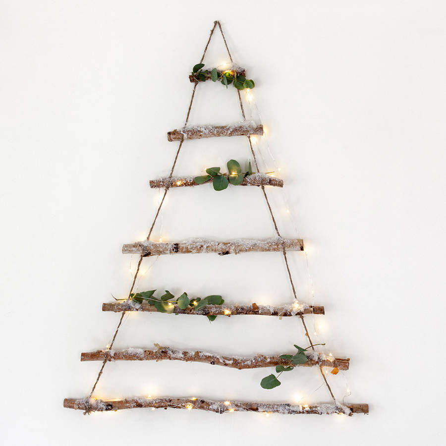 Christmas tree branch with holly decor. ... | Stock Photo ...