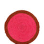 Zuberi: Hot Pink And Brown Woven Placemat, thumbnail 2 of 5