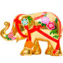 Golden Flowers 'Edo' Hand Painted Anniversary Elephant, thumbnail 5 of 12