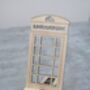 Personalised Retro Phonebox Smartphone Stand, thumbnail 4 of 5