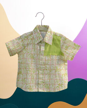 Jungle Gym Printed Cotton Casual Shirt, 5 of 6
