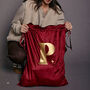 Personalised Initial Luxury Velvet Style Gift Bag, thumbnail 2 of 6