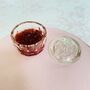 Antique Crystal Cut Glass Lidded Jam / Preserve Pot ~ Four, thumbnail 9 of 9