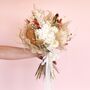 Nancy Dried Flower Bridal Wedding Bouquet, thumbnail 4 of 5