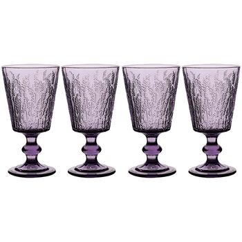 Set Of Four Heather Blooms Wine Goblets, 2 of 7