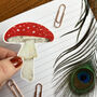 Fungi Fly Agaric Mushroom Sticker, thumbnail 1 of 4