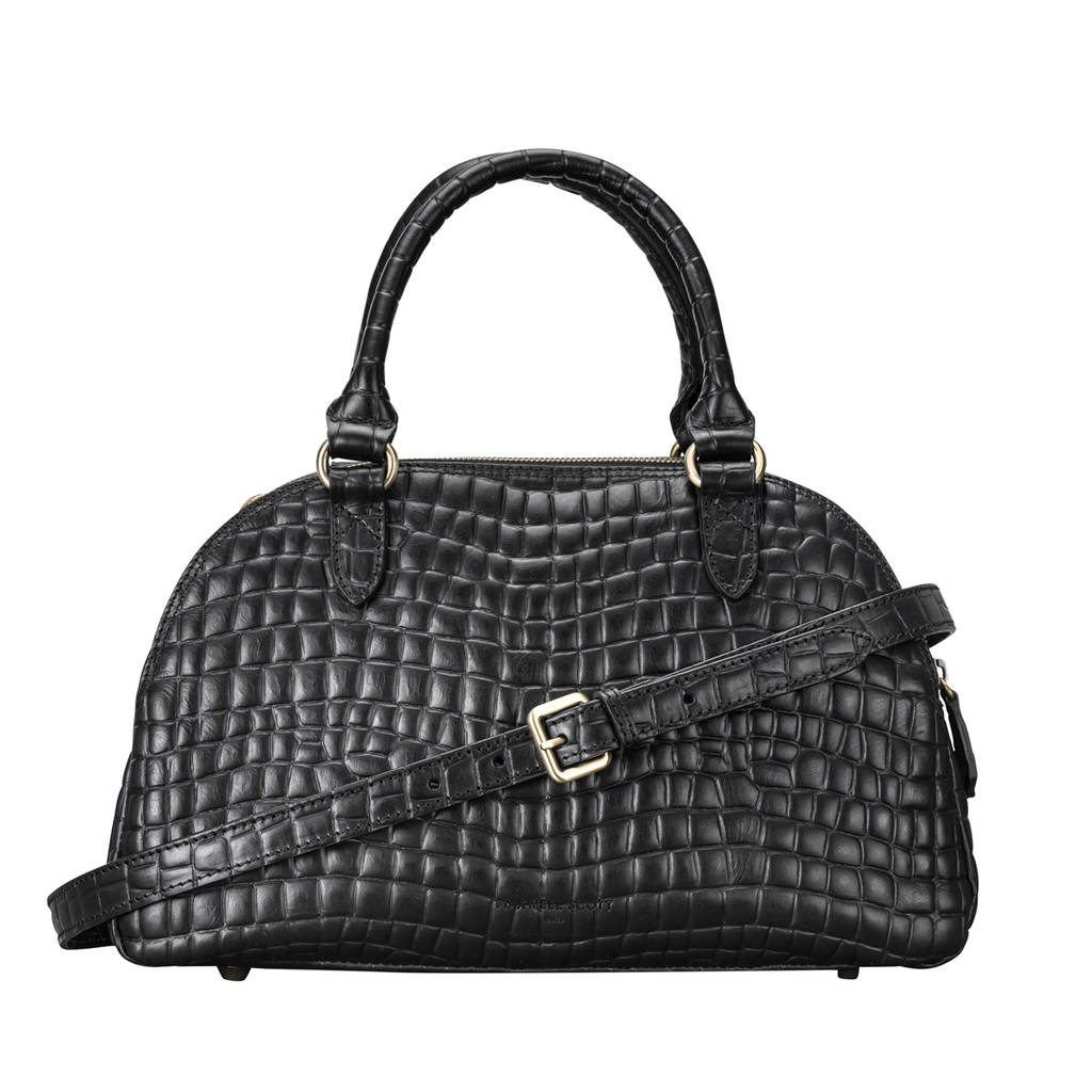 Download mock crocodile leather bowling bag 'liliana s croco' by ...