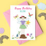 Fairy Personalised Birthday Card, thumbnail 2 of 4