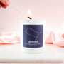 Personalised Star Sign French Vanilla Scented Candle, thumbnail 10 of 12