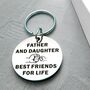 Daughters Forever Bond Keyring Fathers Day Gift, thumbnail 5 of 7