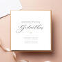Will You Be My Godparents Card, thumbnail 3 of 4