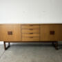1960s Mid Century Formica Sideboard By Europa Furniture, thumbnail 3 of 10