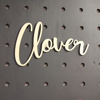 Personalised Wooden Wall Name, 2 of 2