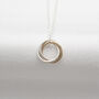 30th Gold And Silver Necklace, thumbnail 4 of 12