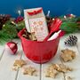 Personalised Red Christmas Biscuit Baking Kit Gift Set, thumbnail 1 of 9