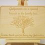 Personalised Godparents Thank You Card, thumbnail 4 of 11