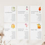 Cocktail Wedding Table Plan Cards, thumbnail 2 of 11