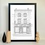 Personalised House Portrait Line Drawings, thumbnail 8 of 10
