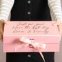 Personalised Luxury A4 Blush Pink Gift Box, thumbnail 3 of 8