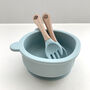 'Cub' Silicone Toddler Dinnerset, thumbnail 6 of 8