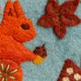 Squirrel Felt Appliqué Hoop Kit, thumbnail 2 of 6