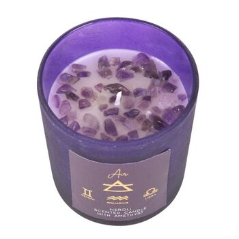 Air Element Neroli Crystal Chip Candle, 3 of 4
