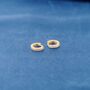 Gold Cz 12mm Huggie Hoops, thumbnail 2 of 7