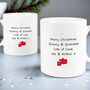 Personalised Mr And Mrs Claus Mug Set, thumbnail 2 of 6