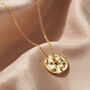 Real Birthstone Necklace Spinner Pendant, thumbnail 11 of 12