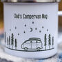 Personalised Campervan Outside Gift Enamel Mug, thumbnail 6 of 7