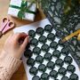 Christmas Greenery Green Wrapping Paper, thumbnail 3 of 12