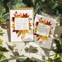 Autumn Leaves Save The Date Cards And Envelopes, thumbnail 4 of 7