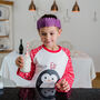 Personalised Nordic Penguin Kids Christmas Pyjamas, thumbnail 3 of 12